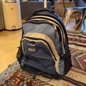 L.L. Bean Rolling Backpack - LIKE NEW